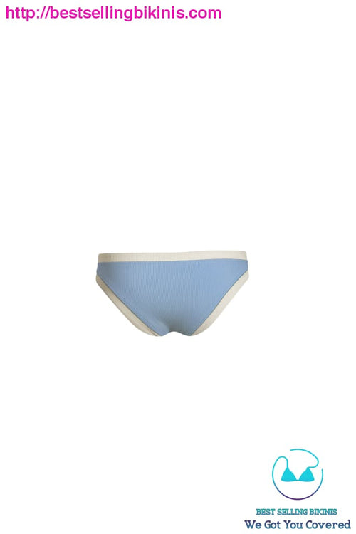 The Grace Brief (Ribbed Baby Blue/Cream) Bottom
